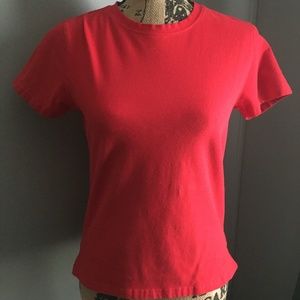 Women's Red Casual Top